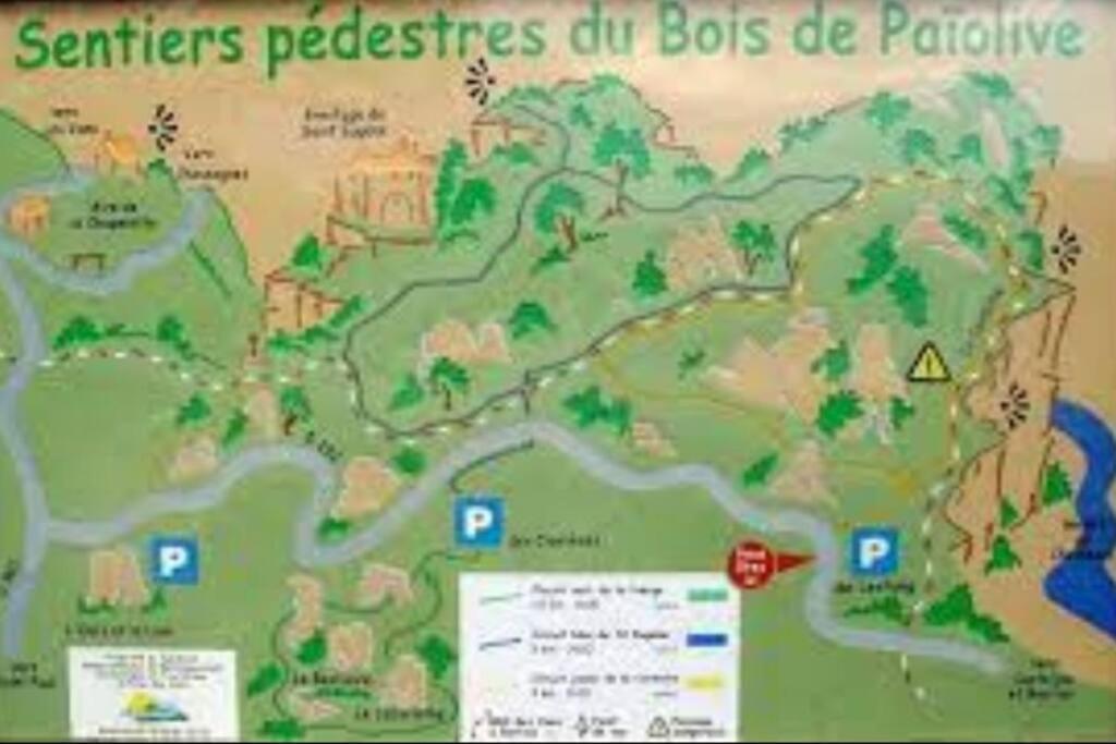 La O'Liso Gorges De L'Ardeche Vila Salavas Exterior foto